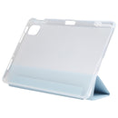 For Xiaomi Mi Pad 5 Pen Slot Transparent Back Cover Leather Tablet Case(Sky Blue)