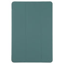 For Xiaomi Mi Pad 5 TPU Three-fold Leather Tablet Case(Dark Green)
