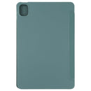 For Xiaomi Mi Pad 5 TPU Three-fold Leather Tablet Case(Dark Green)