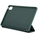 For Xiaomi Mi Pad 5 TPU Three-fold Leather Tablet Case(Dark Green)