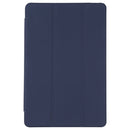 For Xiaomi Mi Pad 5 TPU Three-fold Leather Tablet Case(Dark Blue)