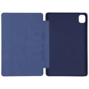 For Xiaomi Mi Pad 5 TPU Three-fold Leather Tablet Case(Dark Blue)