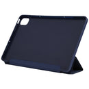 For Xiaomi Mi Pad 5 TPU Three-fold Leather Tablet Case(Dark Blue)