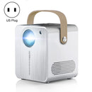YJ350 Intelligent Portable HD Projector Home Theater, US Plug, Specification: Phone Screen Version(White)