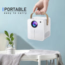 YJ350 Intelligent Portable HD Projector Home Theater, US Plug, Specification: Phone Screen Version(White)