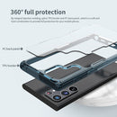 For Samsung Galaxy S22 Ultra 5G NILLKIN PC + TPU Phone Case(Blue)