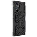 For Samsung Galaxy S22 Ultra 5G NILLKIN Sliding Camera Cover TPU + PC Phone Case(Black)