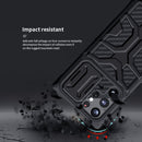 For Samsung Galaxy S22 Ultra 5G NILLKIN Sliding Camera Cover TPU + PC Phone Case(Black)