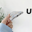 For Samsung Galaxy S21 Ultra 5G Translucent Plating Flower Phone Case(Ewha)