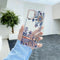 For Samsung Galaxy S21 FE 5G Translucent Plating Flower Phone Case(Po-phase Flowers)