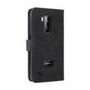 For Ulefone Armor X9 Skin Feel Magnetic Buckle Calf Texture PU Phone Case(Black)