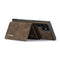 For Samsung Galaxy S22 Ultra 5G DG.MING M1 Series 3-Fold Multi Card Wallet + Magnetic Phone Case(Coffee)