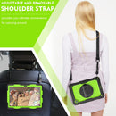 For Samsung Galaxy Tab A8 10.5 2021 X200 / X205 Silicone + PC Tablet Case(Yellow Green + Black)
