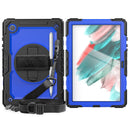 For Samsung Galaxy Tab A8 10.5 2021 X200 / X205 Silicone + PC Tablet Case(Blue + Black)