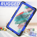 For Samsung Galaxy Tab A8 10.5 2021 X200 / X205 Silicone + PC Tablet Case(Blue + Black)