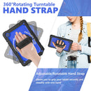 For Samsung Galaxy Tab A8 10.5 2021 X200 / X205 Silicone + PC Tablet Case(Blue + Black)