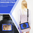 For Samsung Galaxy Tab A8 10.5 2021 X200 / X205 Silicone + PC Tablet Case(Blue + Black)