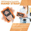 For Samsung Galaxy Tab A8 10.5 2021 X200 / X205 Silicone + PC Tablet Case(Black + Orange)