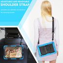 For Samsung Galaxy Tab A8 10.5 2021 X200 / X205 Silicone + PC Tablet Case(Black + Light Blue)