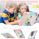 For Samsung Galaxy Tab A8 10.5 2021 X200 / X205 Silicone + PC Tablet Case(Beige + Camouflage Pink)