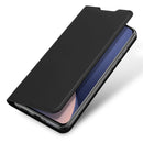 For Xiaomi 12 / 12X / 12S DUCIS Skin Pro Series Horizontal Flip Leather Phone Case(Black)