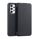 For Samsung Galaxy A73 DUX DUCIS Skin X Series Horizontal Flip Leather Phone Case(Black)