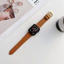 Leather Strap For Apple Watch Series 8&7 41mm / SE 2&6&SE&5&4 40mm / 3&2&1 38mm(Brown)
