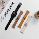 Leather Strap For Apple Watch Series 8&7 41mm / SE 2&6&SE&5&4 40mm / 3&2&1 38mm(Brown)