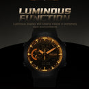 NORTH EDGE HORNET Dual Digital Alarm Clock Timing Men Luminous Sports Watch(Yellow)