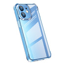 TPU + Tempered Glass Shockproof Phone Case For iPhone 12 Pro Max(Transparent)