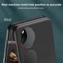 For Huawei P50 Pocket GKK Ultra-thin Full Coverage Phone Case with Ring(Black)