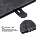 For Moto G6 Play E5 Stitching Style 2-Color Cow Texture Horizontal Flip PU Leather Case with Holder & Card Slot & Lanyard(Black)