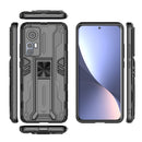 For Xiaomi 12S/12/12X Supersonic PC + TPU Shock-proof Phone Case(Black)