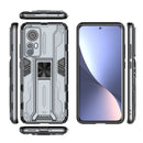 For Xiaomi 12S/12/12X Supersonic PC + TPU Shock-proof Phone Case(Grey)