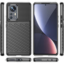 ForXiaomi 12S Pro / 12 Pro Thunderbolt Shockproof TPU Phone Case(Black)