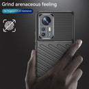 ForXiaomi 12S Pro / 12 Pro Thunderbolt Shockproof TPU Phone Case(Black)