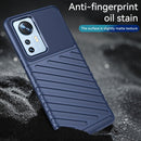 For Xiaomi 12S Pro / 12 Pro Thunderbolt Shockproof TPU Phone Case(Blue)