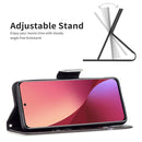 For Xiaomi 12 Colored Drawing Pattern Leather Phone Case(Bear)