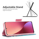 For Xiaomi 12 Colored Drawing Pattern Leather Phone Case(Plum Blossom)