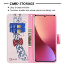 For Xiaomi 12 Colored Drawing Pattern Leather Phone Case(Deer)
