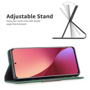 For Xiaomi 12 Magnetic Splicing Leather Phone Case(Green)