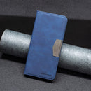 For Xiaomi 12 Magnetic Splicing Leather Phone Case(Blue)