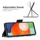 For Samsung Galaxy A13 4G Colored Drawing Leather Phone Case(Panda)