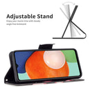 For Samsung Galaxy A13 4G Colored Drawing Leather Phone Case(Lotus)