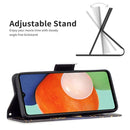 For Samsung Galaxy A13 4G Colored Drawing Leather Phone Case(Big Butterfly)