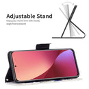 For Xiaomi 12 Colored Drawing Leather Phone Case(Butterflies)