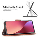 For Xiaomi 12 Matching Color Crocodile Texture PU Leather Phone Case(Brown)
