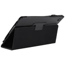 For Samsung Galaxy Tab A8 10.5 2021 Litchi Texture Solid Color Leather Tablet Case(Black)