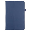 For Samsung Galaxy Tab A8 10.5 2021 Litchi Texture Solid Color Leather Tablet Case(Dark Blue)