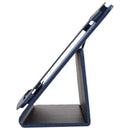 For Samsung Galaxy Tab A8 10.5 2021 Litchi Texture Solid Color Leather Tablet Case(Dark Blue)